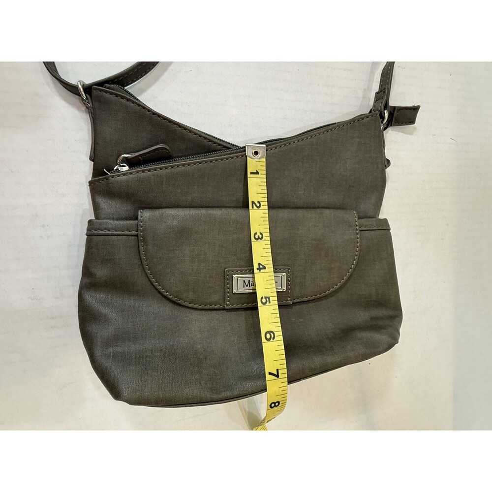 MultiSac Vista Adjustable‎ Crossbody Shoulder Strap Vegan Leather Olive Green - Picture 7 of 16